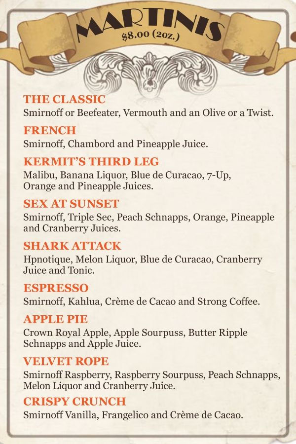 Martinis
